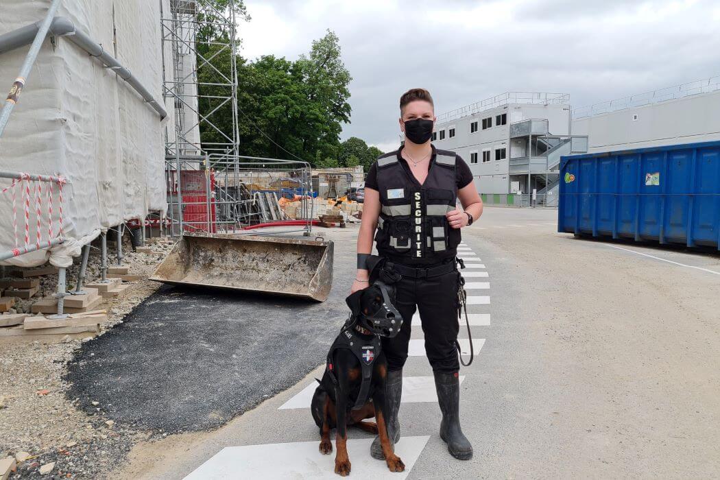 Gardiennage chantier, BTP, maitre chien, agent cynophile, Paris et ile de France